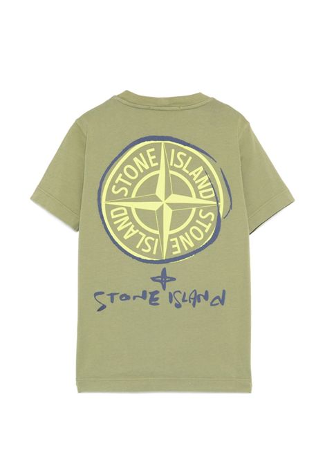 T-shirt con logo STONE ISLAND KIDS | 2100009 S0377V0058